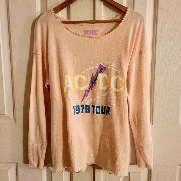 Lucky AC/DC 1978 Live Tour T-shirt M - Picture 4 of 8